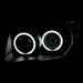 Anzo USA 111320 Projector Headlight Set; Clear Lens; Black Housing; Pair; w/U-Bar; - Truck Part Superstore