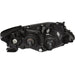 Anzo USA 111323 Projector Headlight Set; Clear Lens; Chrome Housing; Pair; w/U-Bar; - Truck Part Superstore