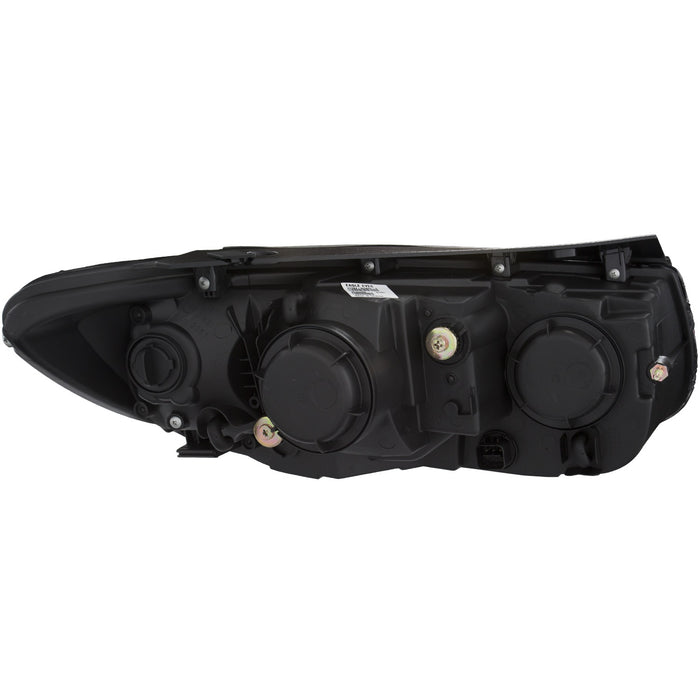 ANZO USA 111331 Projector Headlight Set; Clear Lens; Black Housing; Pair; - Truck Part Superstore