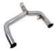 Flowtech 11133YFLT Y-Pipes; Natural Finish; For Use w/PN[11133FLT/11134FLT]; - Truck Part Superstore