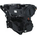 Anzo USA 111347 Projector Headlight Set; Amber Lens; Black Housing; Pair; w/Plank Style Back; - Truck Part Superstore