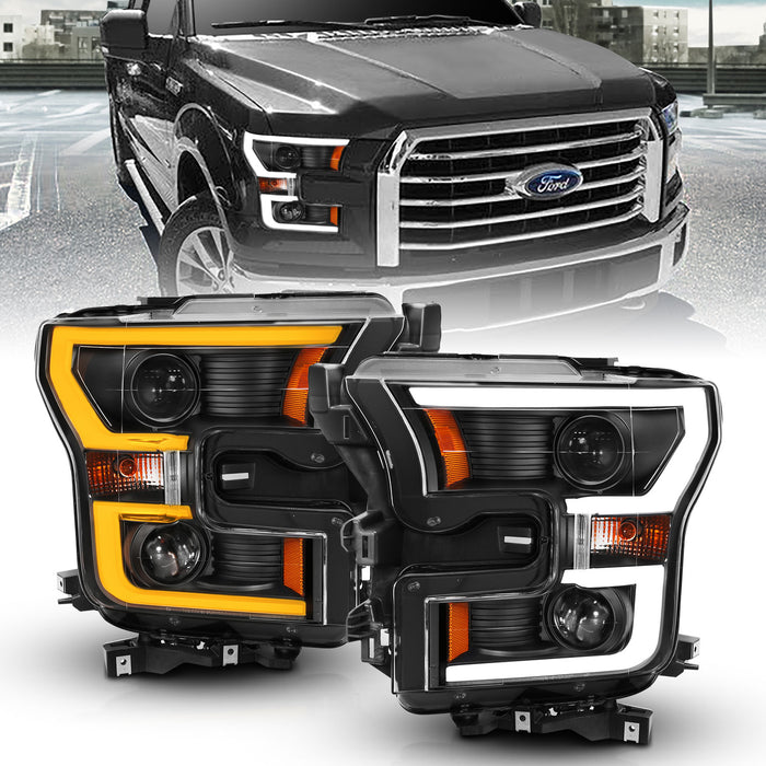 Anzo USA 111357 Projector Headlight Set - Truck Part Superstore