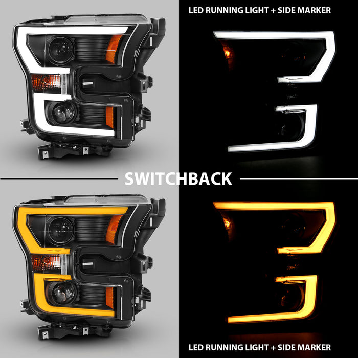 Anzo USA 111357 Projector Headlight Set - Truck Part Superstore