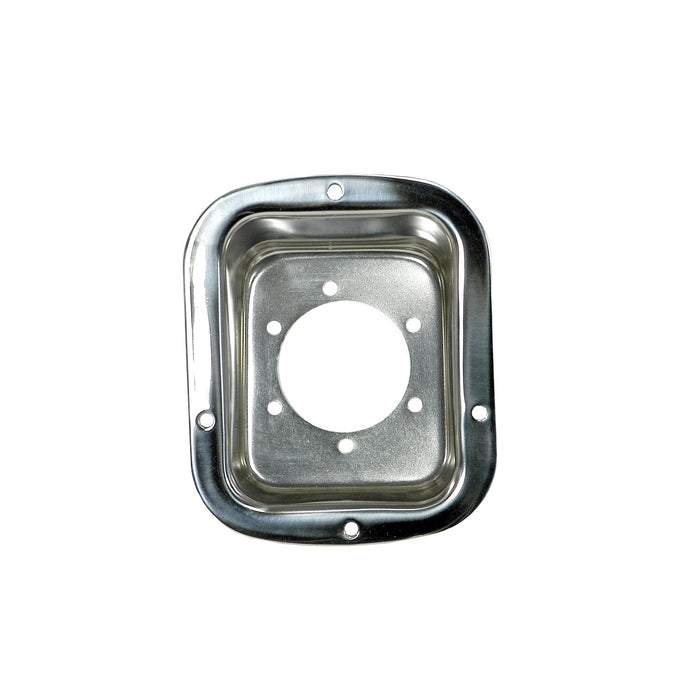 Rugged Ridge 11135.01 Gas Tank Filler Cover; Stainless Steel; - Truck Part Superstore