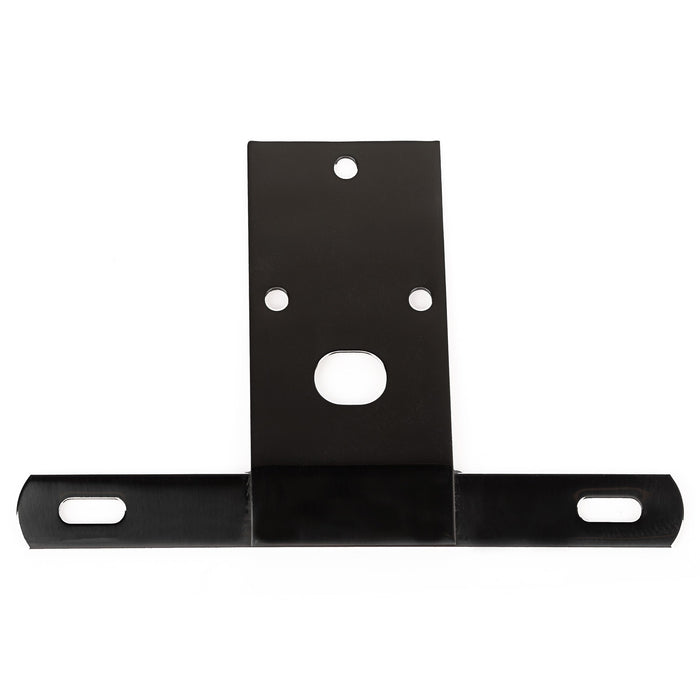 Omix 11136.03 License Plate Bracket; Black; - Truck Part Superstore