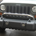 Rugged Ridge 11138.20 Light Bar; Bumper Mounted; Stainless Steel; 3 Light Tabs; - Truck Part Superstore