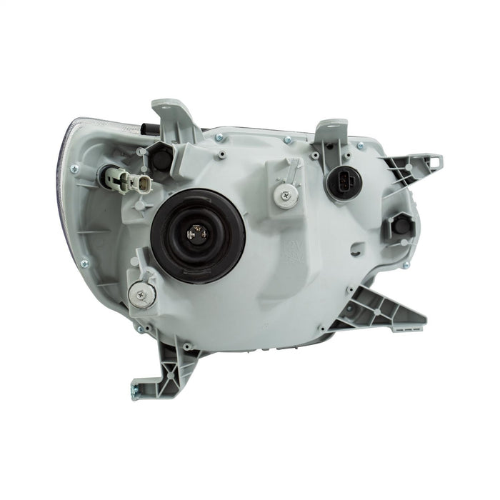 Anzo USA 111395 Crystal Headlight Set; Clear Lens; Black Housing; White/Amber; - Truck Part Superstore