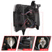 Anzo USA 111411 Projector Headlight Set; w/Plank Style Switchback; Chrome w/Amber; Pair; - Truck Part Superstore
