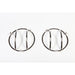 Rugged Ridge 11142.01 Euro Guard Kit Headlight Guard; Stainless Steel; - Truck Part Superstore