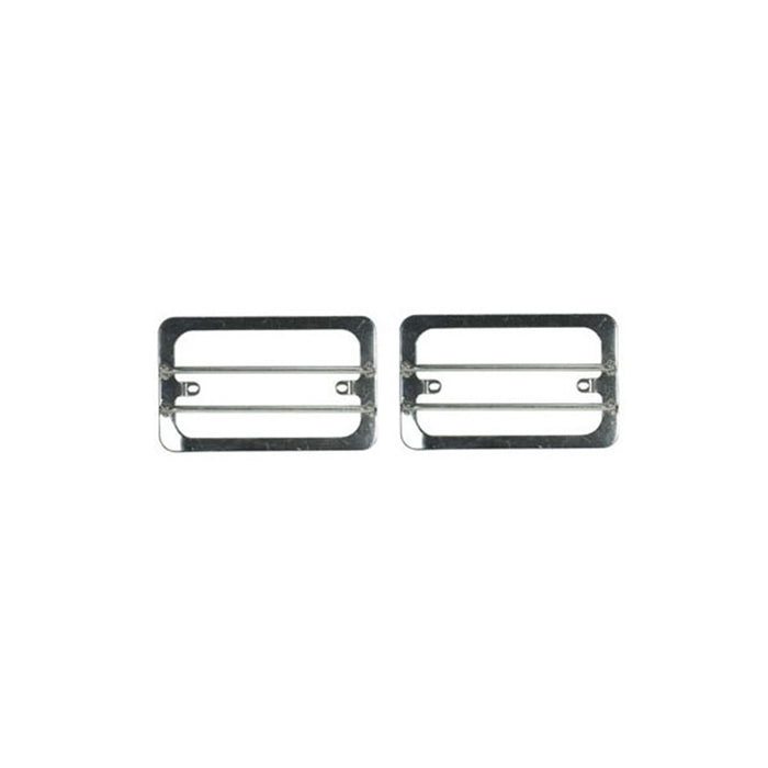 Rugged Ridge 11142.02 Euro Guard Kit Turn Signal/Side Flare Guard; Front; 4-Piece; Stainless; - Truck Part Superstore