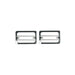 Rugged Ridge 11142.02 Euro Guard Kit Turn Signal/Side Flare Guard; Front; 4-Piece; Stainless; - Truck Part Superstore