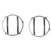 Rugged Ridge 11142.04 Euro Guard Kit Headlight Guard; Stainless Steel; - Truck Part Superstore