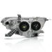 ANZO USA 111435 Projector Headlight Black Amber - Truck Part Superstore