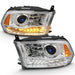 Anzo USA 111440 Projector Headlight Set w/Halo - Truck Part Superstore