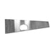Rugged Ridge 11144.10 Replacement Dash Panel; Center; Blank; Stainless Steel; - Truck Part Superstore