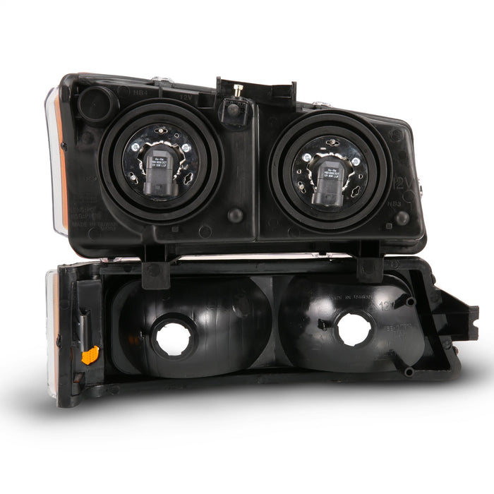 Anzo USA 111452 Crystal Headlight Set - Truck Part Superstore