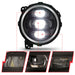 Anzo USA 111466 LED Projector Headlight; w/Plank Style Design; Black; Pair; - Truck Part Superstore