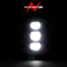 Anzo USA 111466 LED Projector Headlight; w/Plank Style Design; Black; Pair; - Truck Part Superstore