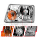 ANZO USA 111473 Crystal Headlight Chrome - Truck Part Superstore