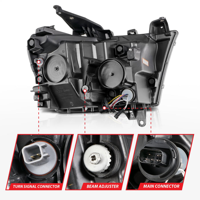 Anzo USA 111494-R LED Projector Headlight - Truck Part Superstore