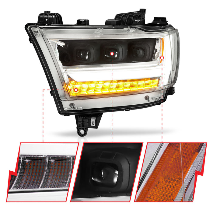 Anzo USA 111495-L LED Projector Headlight - Truck Part Superstore