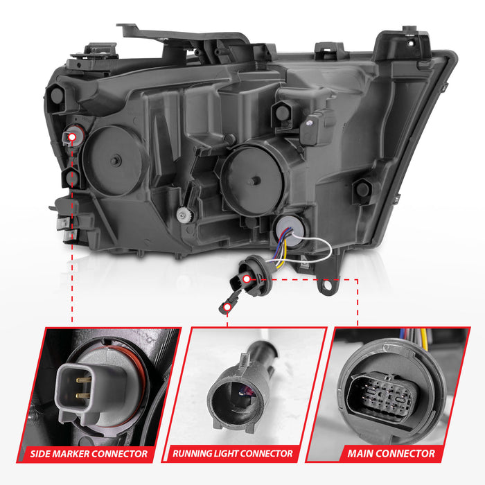 Anzo USA 111495-R LED Projector Headlight - Truck Part Superstore