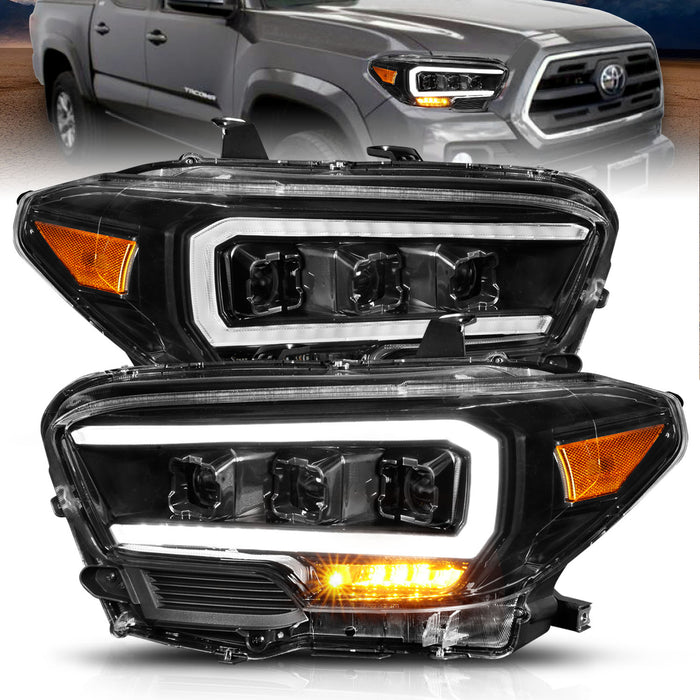 Anzo USA 111500 LED Projector Headlight; w/Black Housing; - Truck Part Superstore