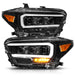 Anzo USA 111500 LED Projector Headlight; w/Black Housing; - Truck Part Superstore