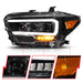 Anzo USA 111500 LED Projector Headlight; w/Black Housing; - Truck Part Superstore