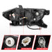 Anzo USA 111500 LED Projector Headlight; w/Black Housing; - Truck Part Superstore
