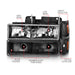 Anzo USA 111505 Crystal Headlight Set; Black Housing; w/Signal & Side Markers; 8 PCS; Set; - Truck Part Superstore
