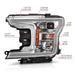 Anzo USA 111510 Projector Headlight Set; w/Plank Style Switchback; Chorme Housing; Pair; - Truck Part Superstore