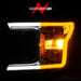 Anzo USA 111510 Projector Headlight Set; w/Plank Style Switchback; Chorme Housing; Pair; - Truck Part Superstore