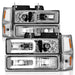 Anzo USA 111529 Crystal Headlight Set - Truck Part Superstore