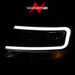 Anzo USA 111537 Crystal Headlight Set; Black Housing; Pair; w/Light Bar; - Truck Part Superstore