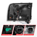 Anzo USA 111550 Crystal Headlight Set; Chorme Housing; Pair; w/Light Bar; - Truck Part Superstore