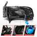 Anzo USA 111554 LED Crystal Headlight; w/Light Bar; Black Housing; Pair; - Truck Part Superstore