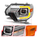 Anzo USA 111557 Projector Headlight Set; w/Light Bar Switchback; Chrome Housing; - Truck Part Superstore