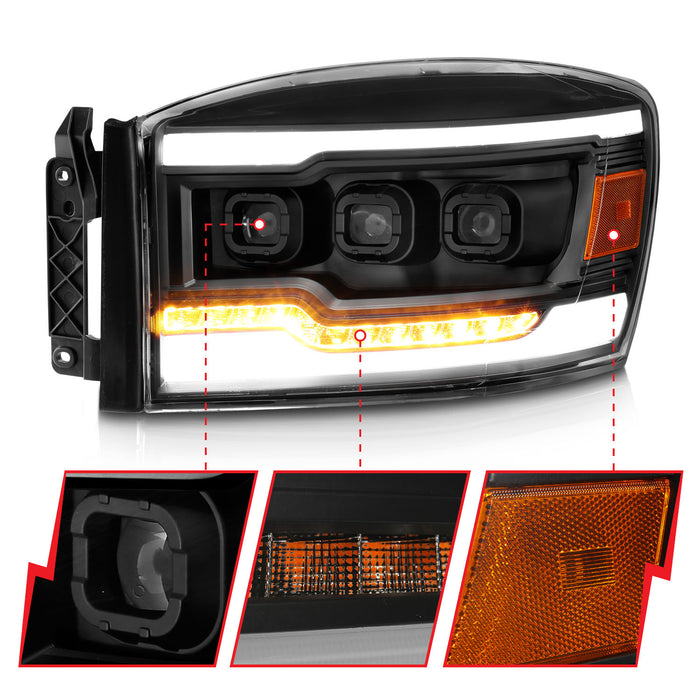 Anzo USA 111560 LED Projector Headlight - Truck Part Superstore