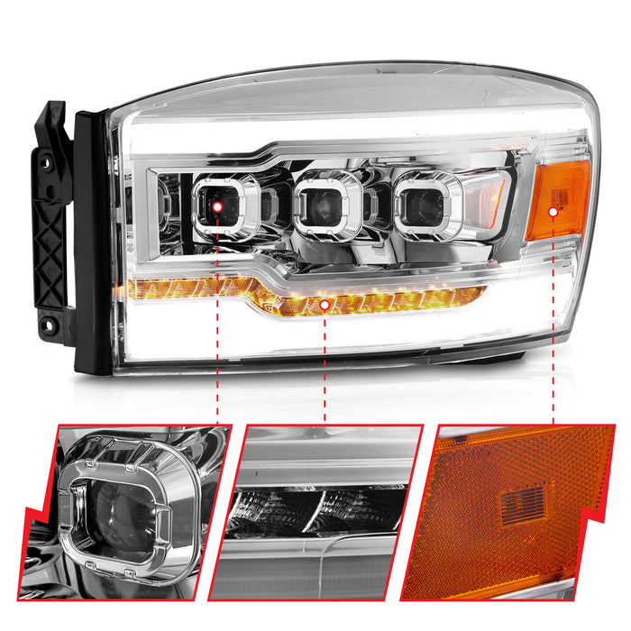 Anzo USA 111561 LED Projector Headlight - Truck Part Superstore