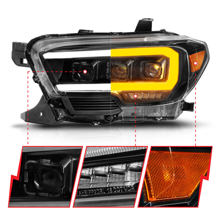 Anzo USA 111563 Projector Headlight Set - Truck Part Superstore