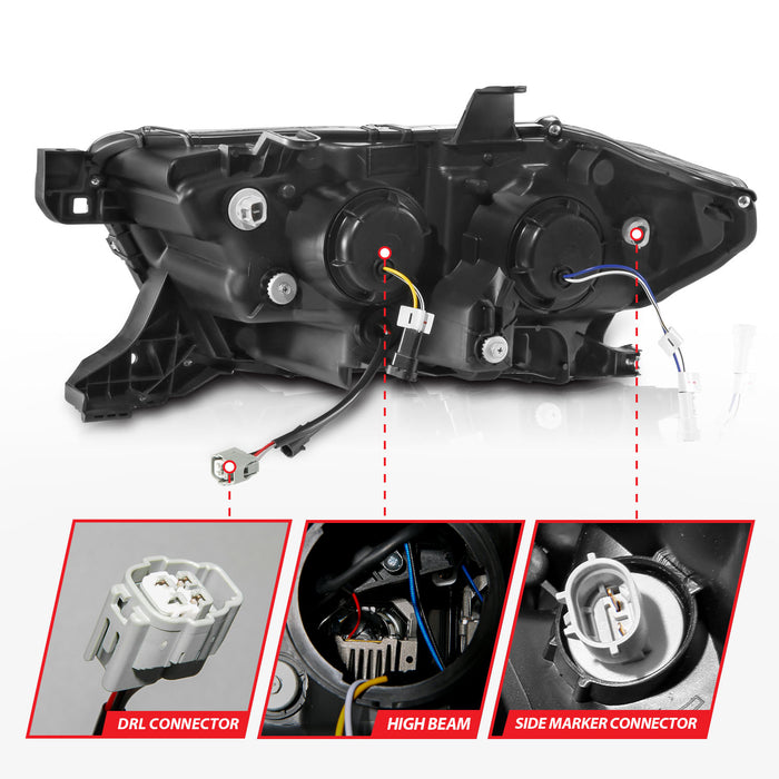 Anzo USA 111563 Projector Headlight Set - Truck Part Superstore