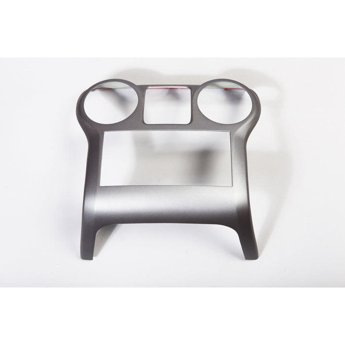 Rugged Ridge 11157.24 Center Dash Accent; Charcoal; - Truck Part Superstore