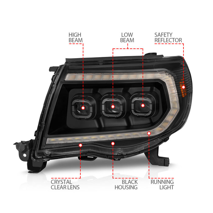 Anzo USA 111581 LED Projector Headlight - Truck Part Superstore