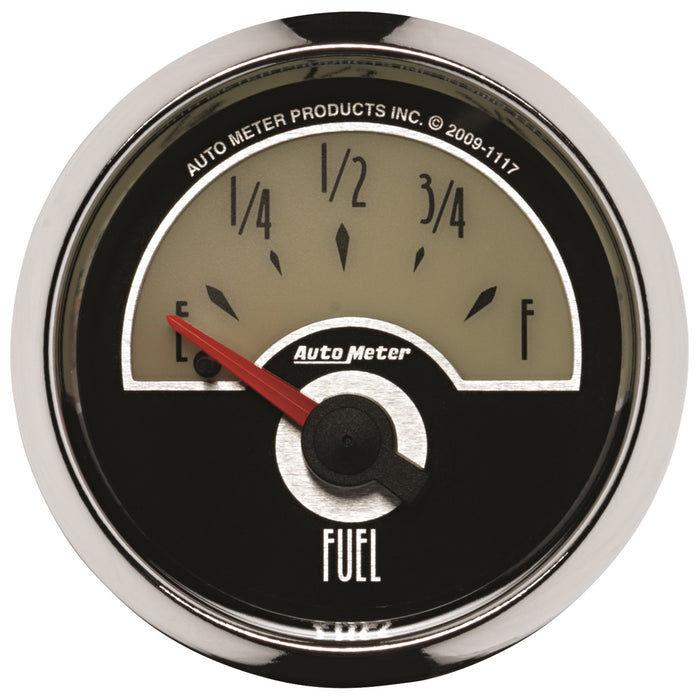 AutoMeter 1117 GAUGE; FUEL LEVEL; 2 1/16in.; 240OE TO 33OF; ELEC; CRUISER - Truck Part Superstore