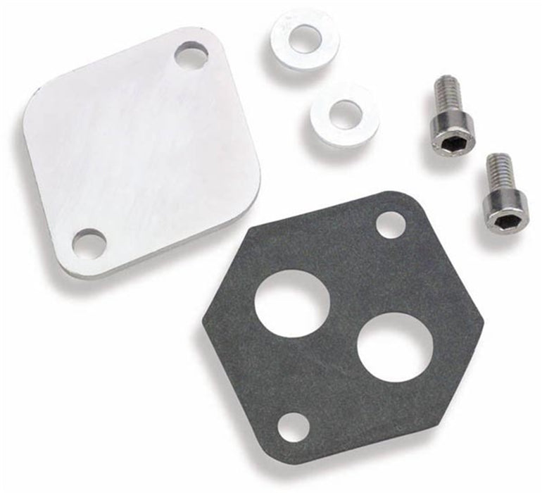 Holley EFI 112-560 IAC Block-Off Plate; For Use w/Ford Throttle Bodies; - Truck Part Superstore