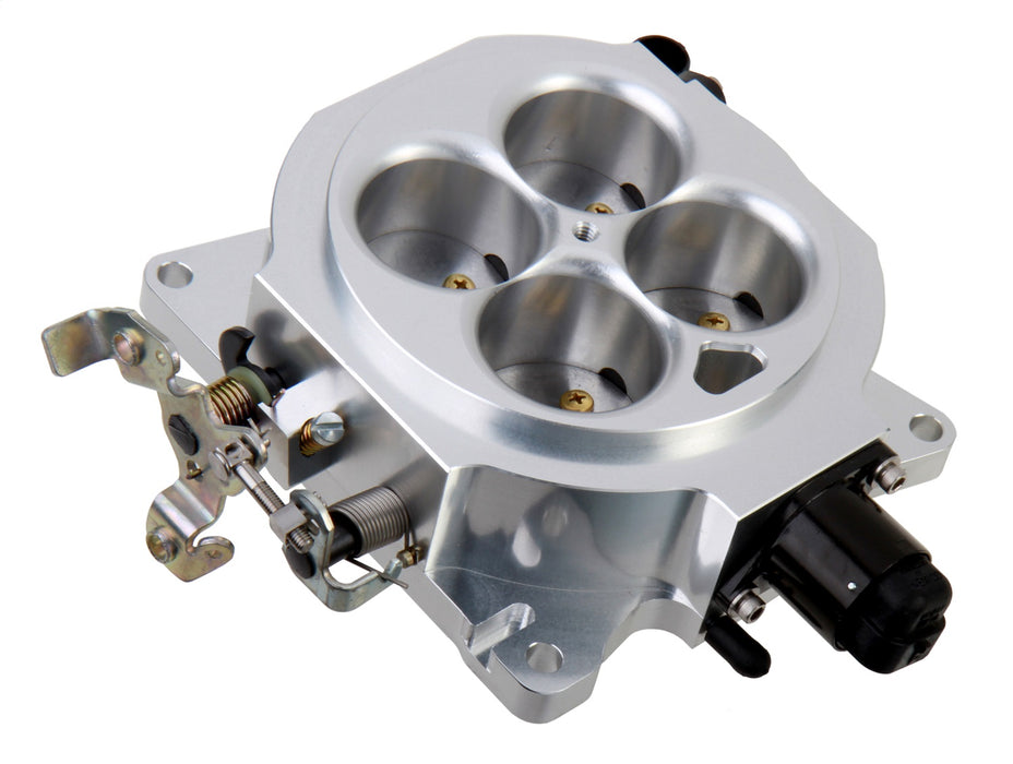 Holley EFI 112-577 Throttle Body; 4150 Flange; 4 bbl; 1000 cfm; Clear; - Truck Part Superstore