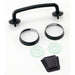Rugged Ridge 11201.05 Windshield Tie Down Kit; Incl. Hardware; Black; - Truck Part Superstore
