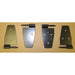 Rugged Ridge 11202.01 Door Hinge Kit; Front; For Use w/Half Or Full Steel Doors; 4 pc.; Black; - Truck Part Superstore