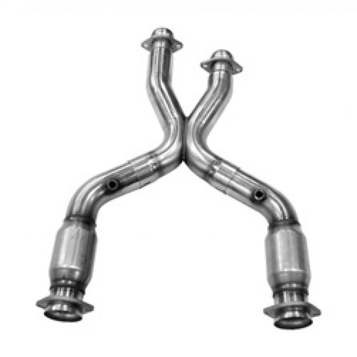 Kooks Custom Headers 11203260 3in. x 3in. SS Catted X-Pipe. 1999-2004 Mustang. (Does Not Connect to OEM) - Truck Part Superstore